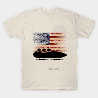 Bobsled USA Flag T-Shirt